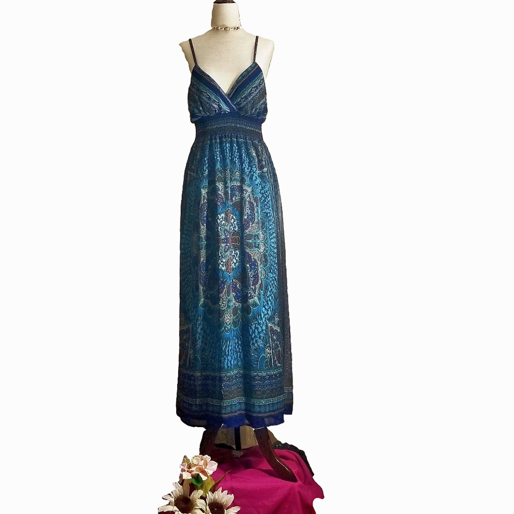 Juniors Maxi Dress Size L